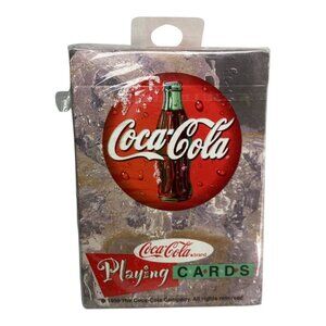 Coca-Cola Playing Cards Vintage 1998 New In Box‎ Sealed